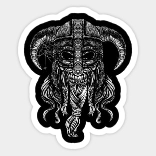 Viking horns Sticker